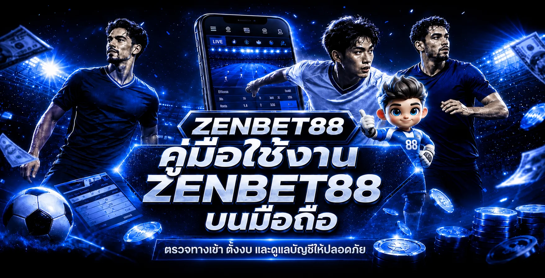 ZENBET88 มือถือ | คู่มือทางเข้า บัญชี และความปลอดภัย